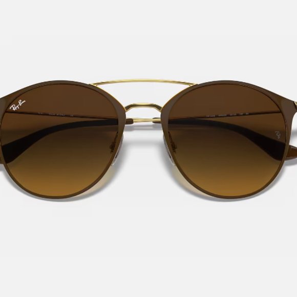 Ray-Ban RB3546 with Polished Brown Frame and Brown Lenses